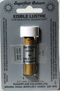 Sugarflair perluduft - Antík gyllt image