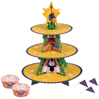 Cupcake standur og mót - Boltar image