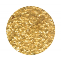 Glimmerflögur - Gylltur málmlitur 7 gr. image