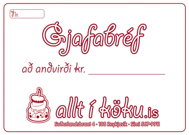 Gjafabréf - 5.000 krónur image
