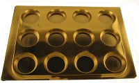 Cupcake bakki - Gylltur image